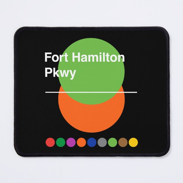 Item preview, Fort Hamilton Parkway Windsor Terrace Brooklyn New York Subway designed and sold by ClickForMore.