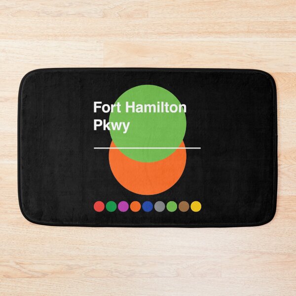 Item preview, Fort Hamilton Parkway Windsor Terrace Brooklyn New York Subway designed and sold by ClickForMore.
