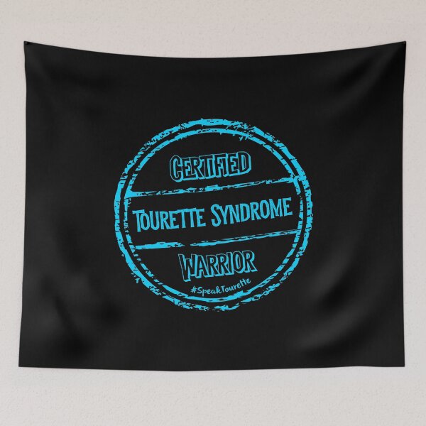 Item preview, Certified Tourette Syndrome Warrior, Teal, Tourette’s Awareness  designed and sold by MJDezigns.