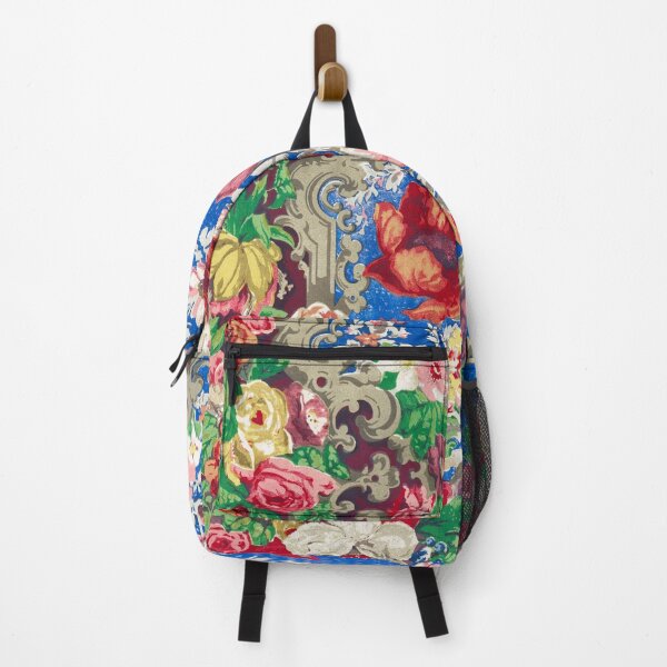 Item preview, Victorian Blue And Red Vintage Floral Pattern-Industrial arts designed and sold by Tamas Das.