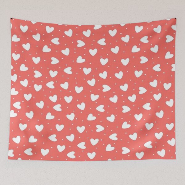 Item preview, pretty hearts designed and sold by KZClassic.