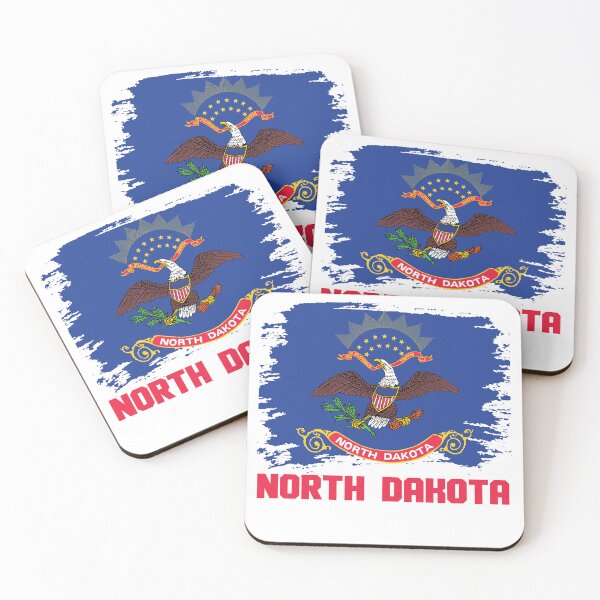 Item preview, North Dakota State Flag Pride Cool Patriotic  designed and sold by GoZayaan.