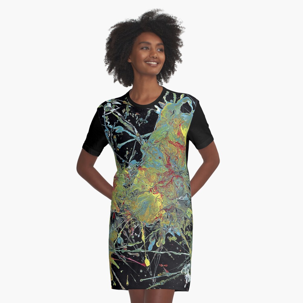 Item preview, Graphic T-Shirt Dress designed and sold by ShannathShima.
