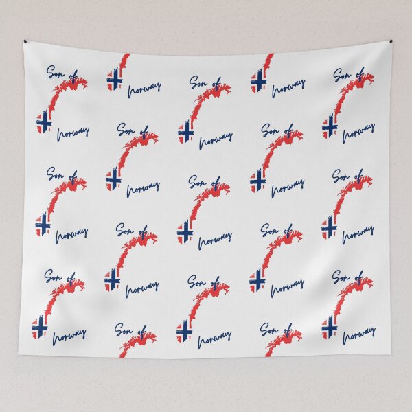 Item preview, Son of Norway Map Flag designed and sold by NovawayDirect.