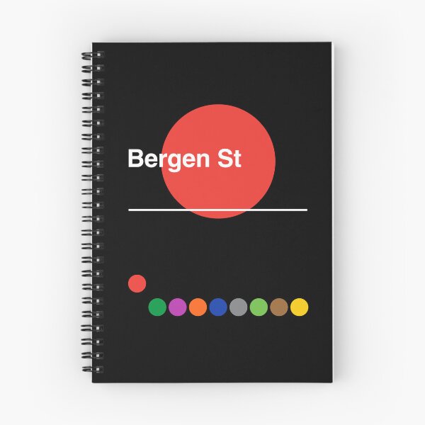 Item preview, Bergen Street Cobble Hill Brooklyn New York Subway designed and sold by ClickForMore.