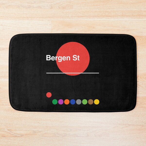 Item preview, Bergen Street Cobble Hill Brooklyn New York Subway designed and sold by ClickForMore.