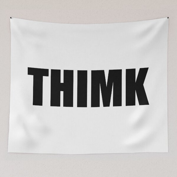Item preview, Thimk Think Thought Provoking T-Shirt designed and sold by stuartsemporium.