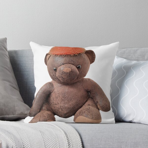 Item preview, bear with orange hat designed and sold by Gemma Leslie.
