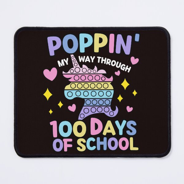 Item preview, Poppin' My Way Through School Unicorn designed and sold by desireedickens.