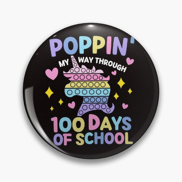 Item preview, Poppin' My Way Through School Unicorn designed and sold by desireedickens.