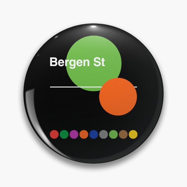 Item preview, Bergen Street Prospect Heights Brooklyn New York Subway designed and sold by ClickForMore.