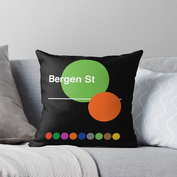 Item preview, Bergen Street Prospect Heights Brooklyn New York Subway designed and sold by ClickForMore.
