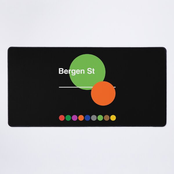 Item preview, Bergen Street Prospect Heights Brooklyn New York Subway designed and sold by ClickForMore.