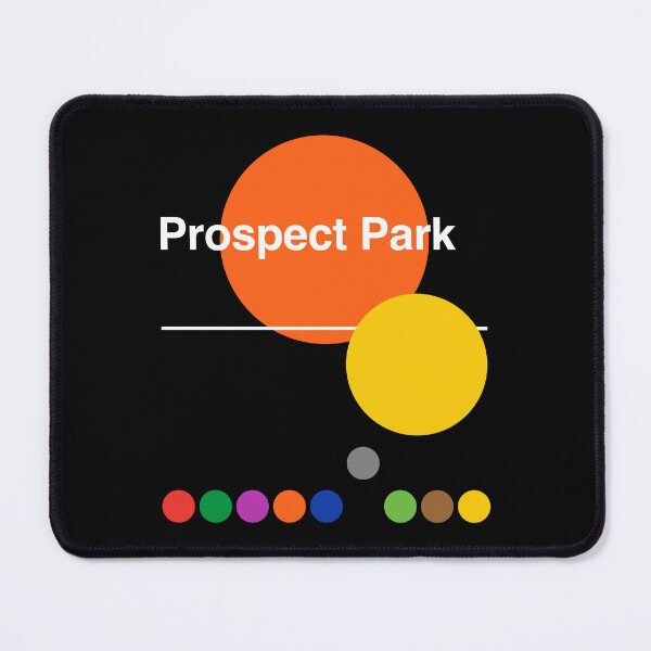 Item preview, Prospect Park Brooklyn New York Subway designed and sold by ClickForMore.