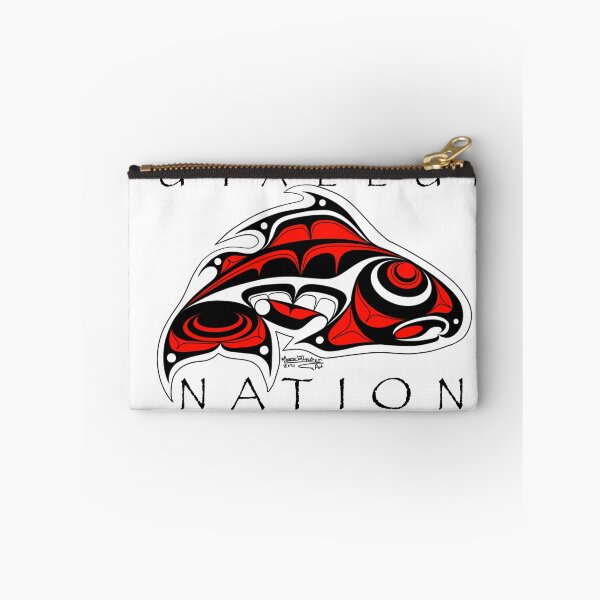 Item preview, Puyallup Nation salmon designed and sold by SpeakthunderArt.
