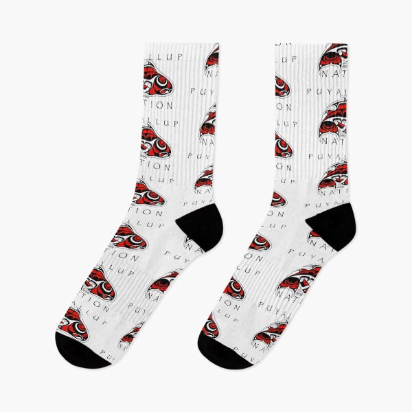 Item preview, Puyallup Nation salmon designed and sold by SpeakthunderArt.