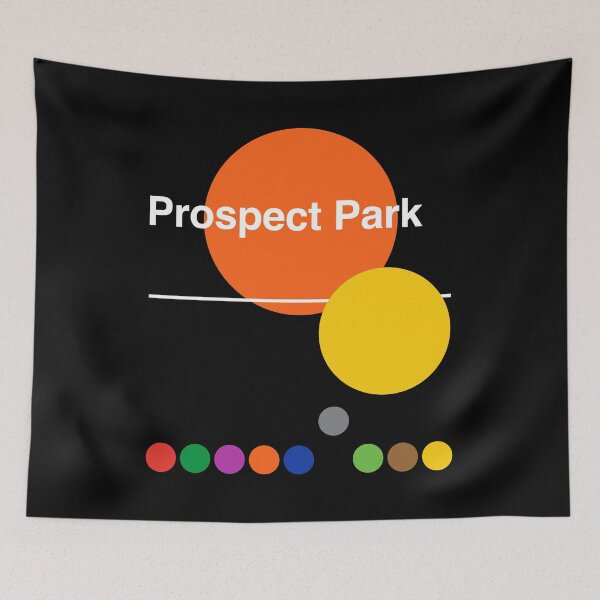 Item preview, Prospect Park Brooklyn New York Subway designed and sold by ClickForMore.