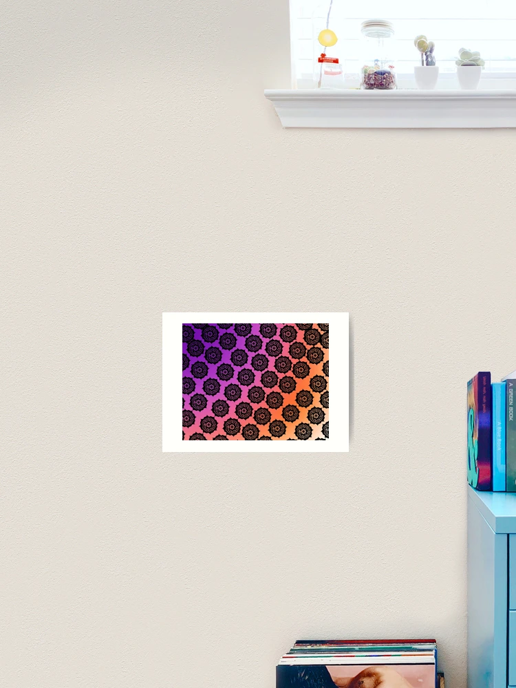 Thumbnail 2 of 3, Art Print, Colorful Spring Flower  designed and sold by LinLinKB.