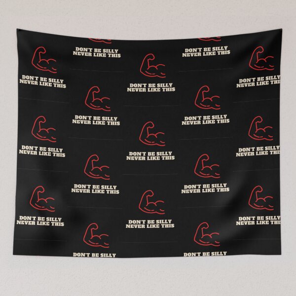 Item preview, Funny pattern, Don't be silly,  never like this designed and sold by EddieDesign1959.