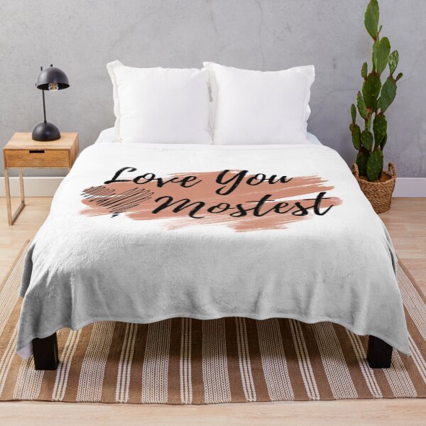 Item preview, Love You Mostest - Cute Valentines Quotes designed and sold by Zeeprint ★★★★★.