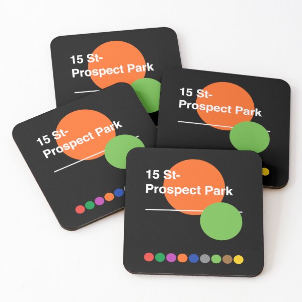 Item preview, 15 Street Prospect Park Brooklyn New York Subway designed and sold by ClickForMore.