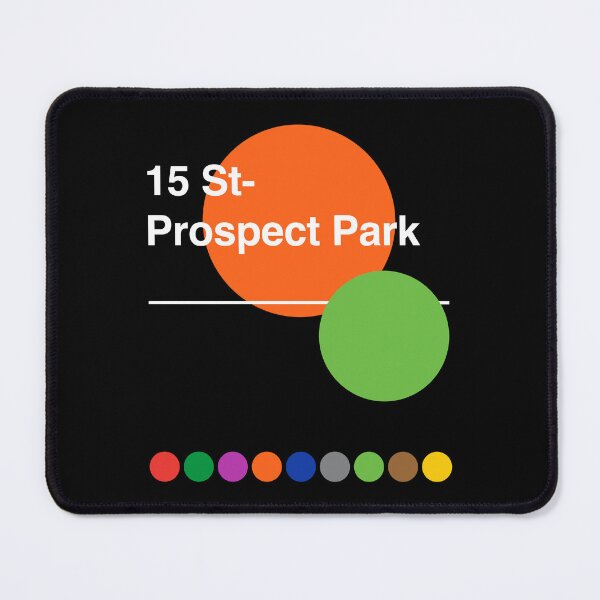 Item preview, 15 Street Prospect Park Brooklyn New York Subway designed and sold by ClickForMore.