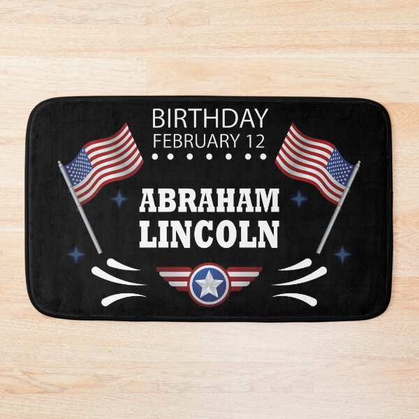 Item preview, Abraham Lincoln, birthday February 12 designed and sold by ahmedalsidi.