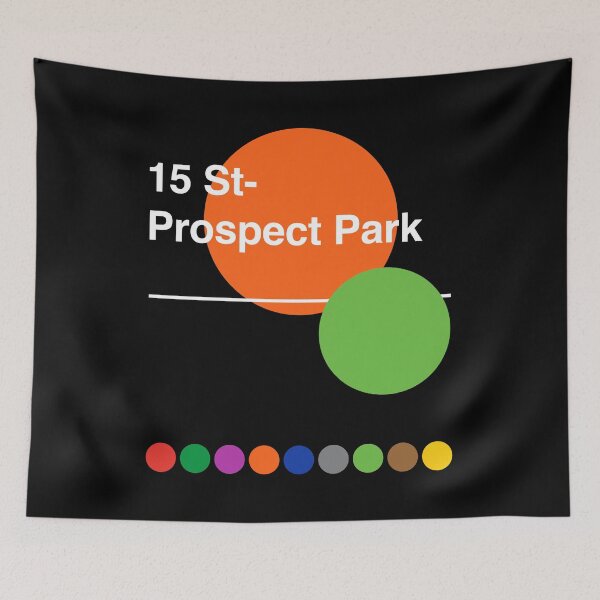 Item preview, 15 Street Prospect Park Brooklyn New York Subway designed and sold by ClickForMore.