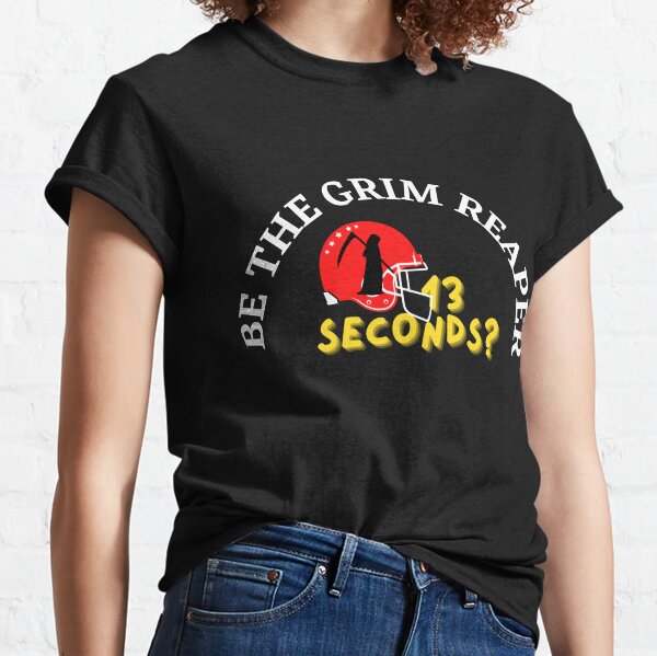 13 Seconds Chiefs Shirt Mahomes Chiefs Grim Reaper Shirt Meme