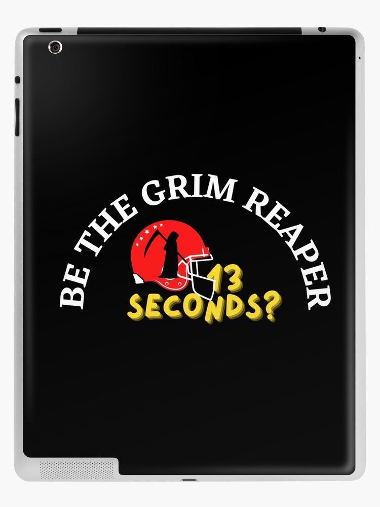 Grim reaper mahomes, Chiefs Grim Reaper 13 Seconds chief?, Grim reaper  memes | iPad Case & Skin