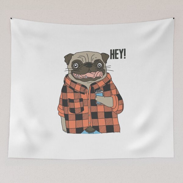 Item preview, Hey Urban Pug designed and sold by D3monic.