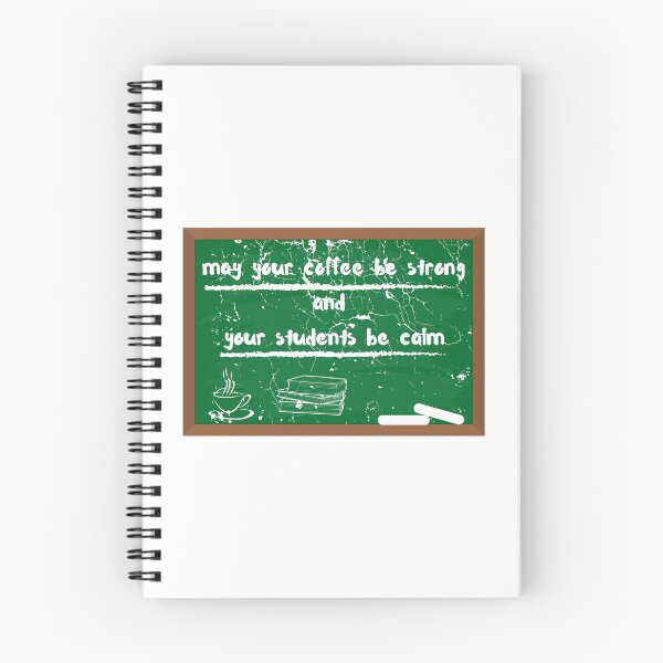Item preview, May Your Coffee Be Strong And Your Students Be Calm designed and sold by LuckyKermit.