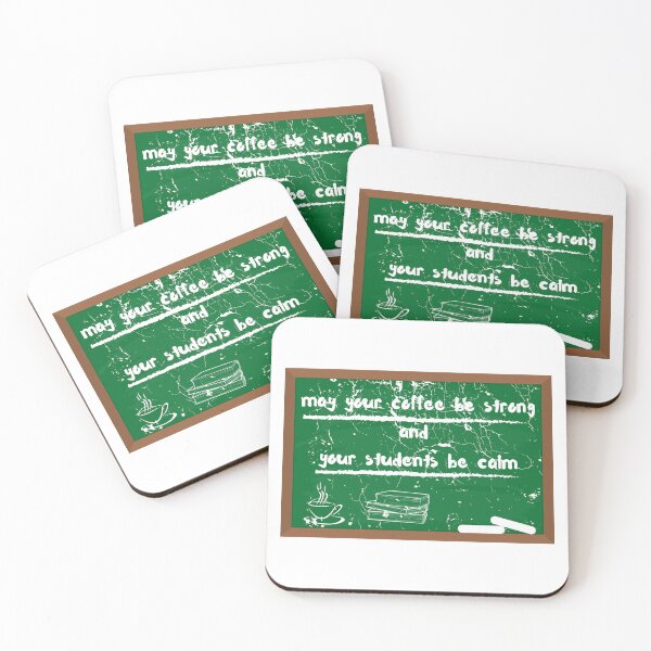 Item preview, May Your Coffee Be Strong And Your Students Be Calm designed and sold by LuckyKermit.