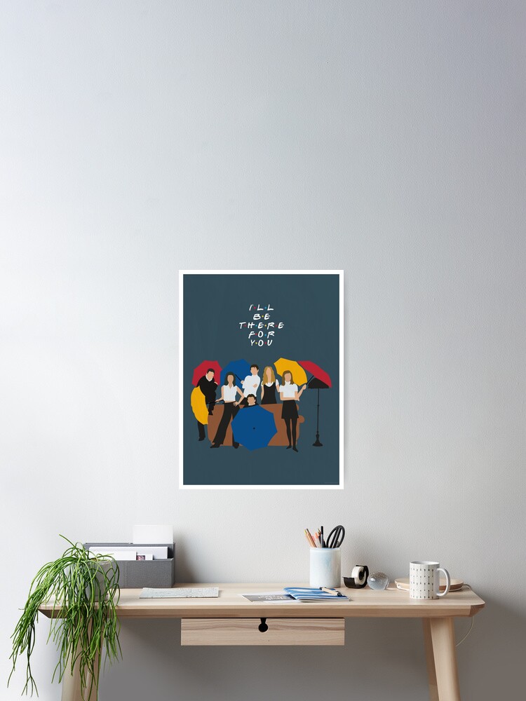 Thumbnail 2 of 3, Poster, Friends Minimal poster designed and sold by manonpradier.