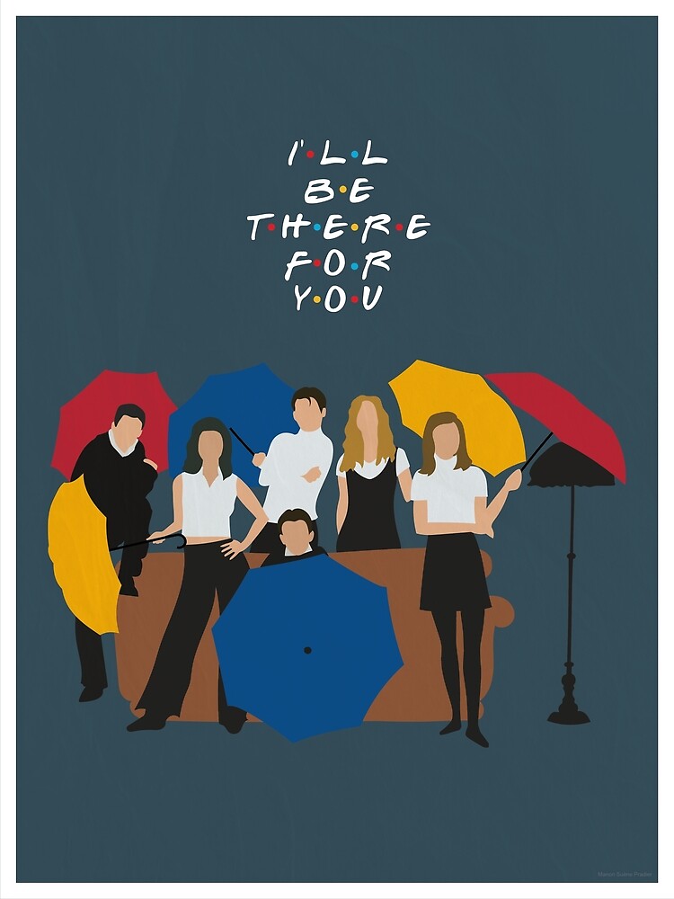 Thumbnail 3 of 3, Poster, Friends Minimal poster designed and sold by manonpradier.