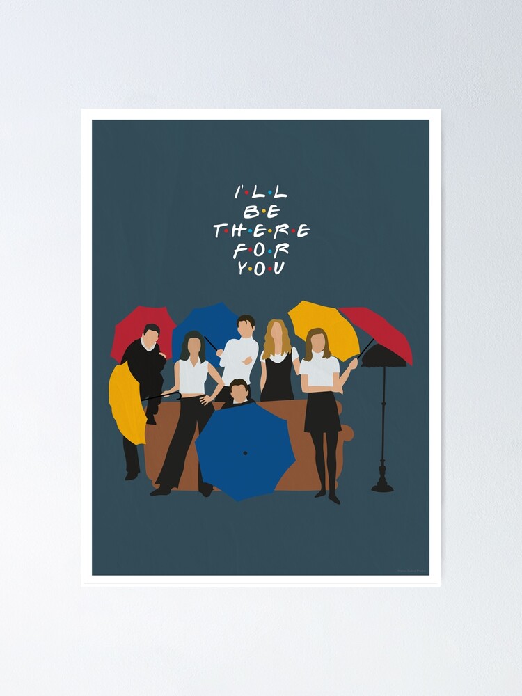 Thumbnail 1 of 3, Poster, Friends Minimal poster designed and sold by manonpradier.