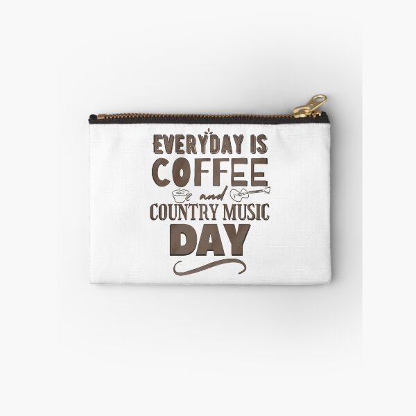 Item preview, Fueled By Coffee and Country Music Coffee Brown designed and sold by lineartdesigns.