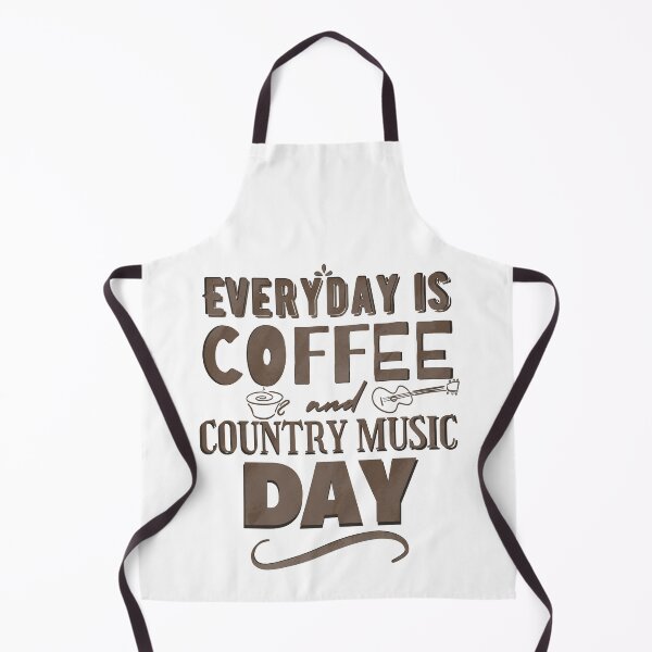 Item preview, Fueled By Coffee and Country Music Coffee Brown designed and sold by lineartdesigns.