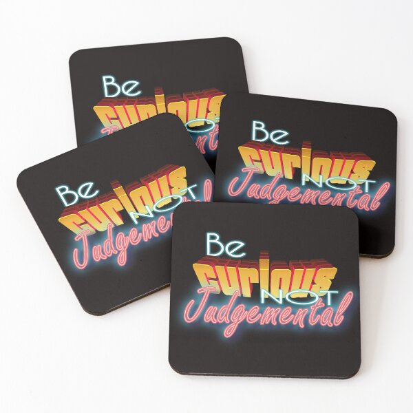 Item preview,  Be Curious Not Judgemental designed and sold by roleshop.