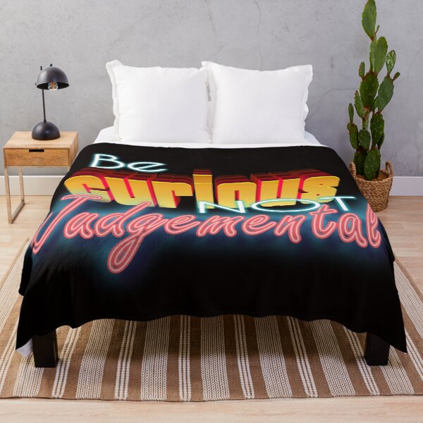 Item preview,  Be Curious Not Judgemental designed and sold by roleshop.