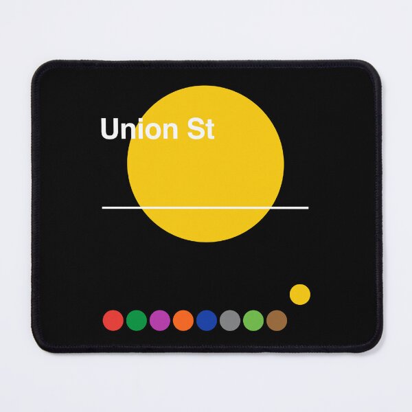 Item preview, Union Street Gowanus Brooklyn New York Subway designed and sold by ClickForMore.