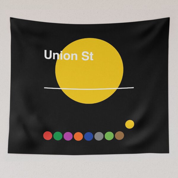 Item preview, Union Street Gowanus Brooklyn New York Subway designed and sold by ClickForMore.