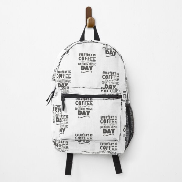 Item preview, Fueled By Coffee and Country Music Rustic Gray designed and sold by lineartdesigns.