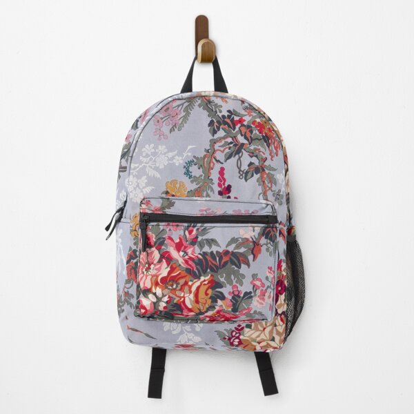 Item preview, Victorian Grey And Red Vintage Floral Pattern-Industrial arts designed and sold by Tamas Das.