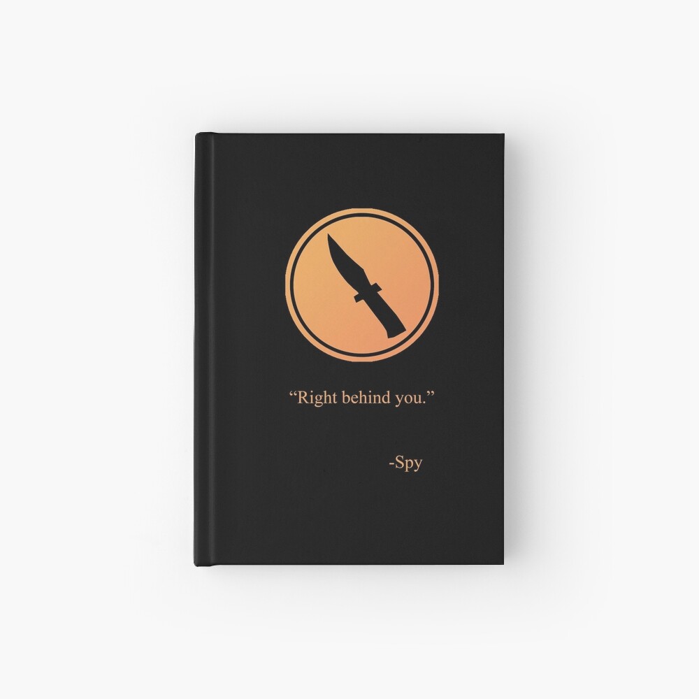 Tf2 Spy Emblem Hardcover Journal For Sale By Thenothin10 Redbubble 3659