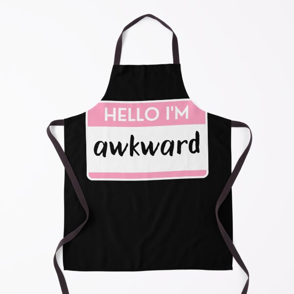 Item preview, Hello I'm Awkward Sticker designed and sold by allysonhat.