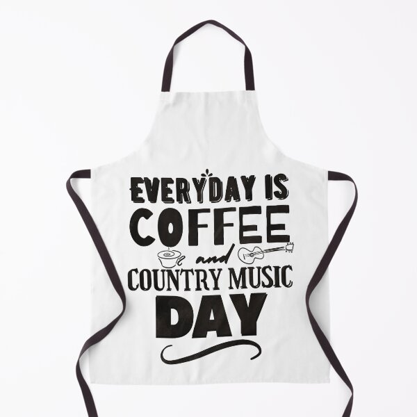 Item preview, Fueled By Coffee and Country Music Black Coffee designed and sold by lineartdesigns.