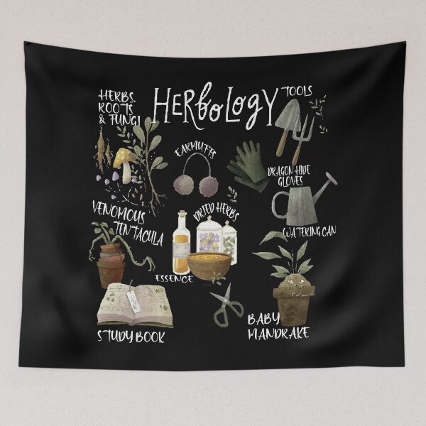Item preview, herbology harry plants, cool mythical plants designed and sold by mostoredesigns.