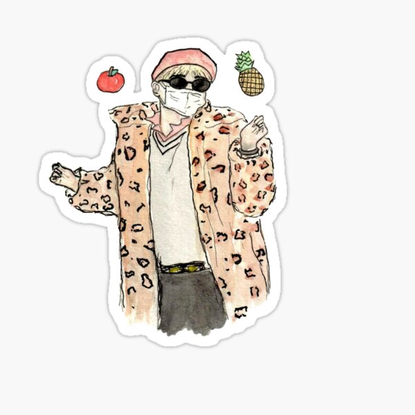 BTS ppap tae Sticker