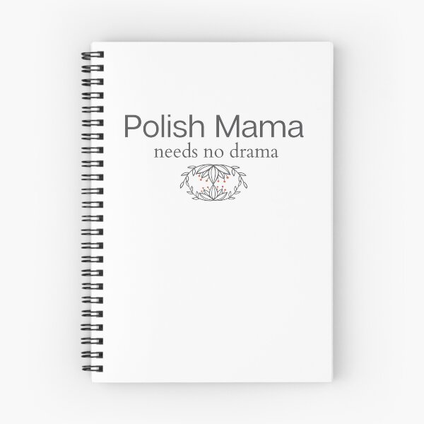Item preview, Polish Mama needs no drama - funny polish quote - smieszny napis po polsku - prezent na Dzien Mamy dla Polskiej Mamy  designed and sold by ToMyPolacy.